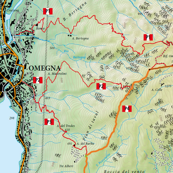 Mappe escursionistiche