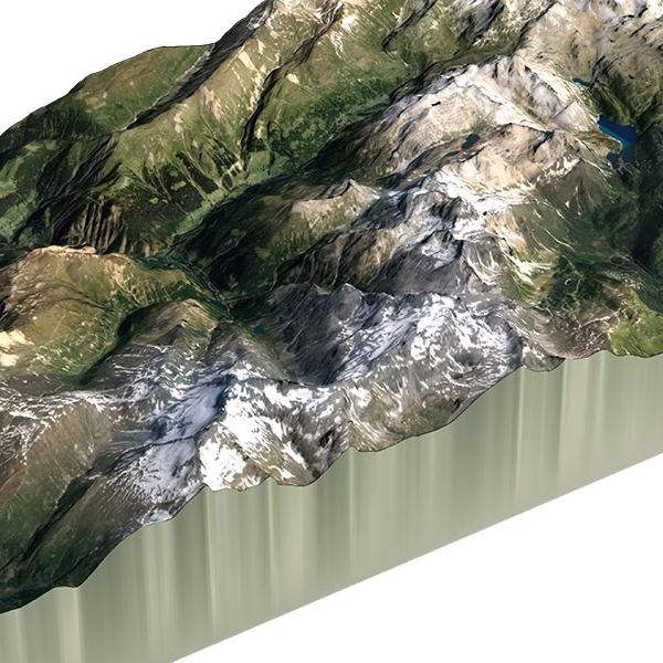 Esempio di cartografia 3D - Alpe Devero